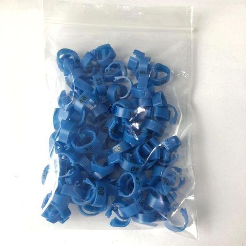2.7mm 3mm 4mm 4.5mm 5mm 8mm 9mm 10mm 12mm 14mm Pigeon Foot Ring Plastic Bird Rings Dove Identification Ring 1-100