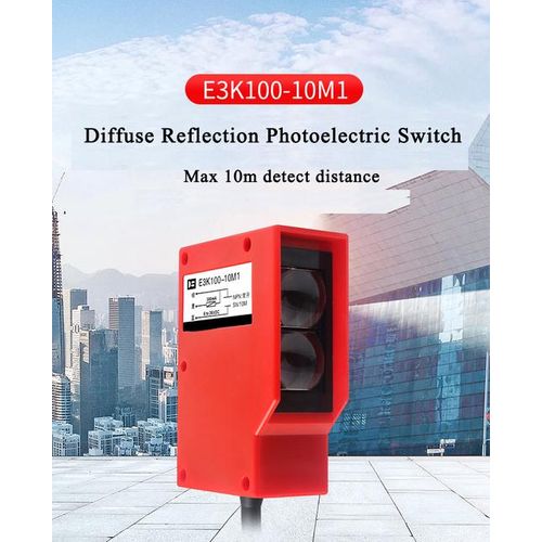 Dc6~36v Waterproof Diffuse Reflection Photoelectric Switch Npn Pnp Barrier Sensor 0~10m Distance For Car Washing Machine