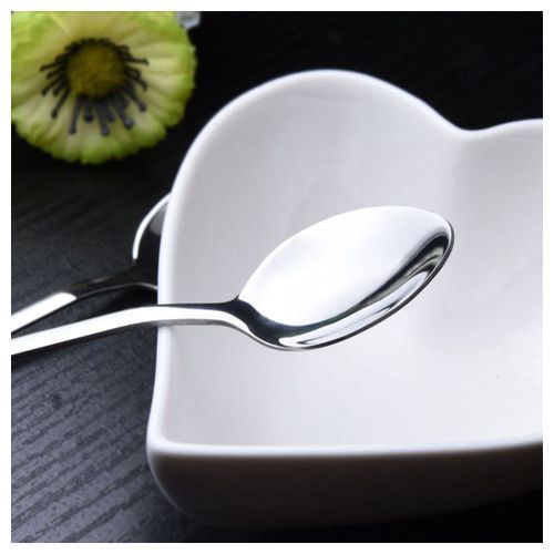 6pcs Long Handle Stainless Steel Tea Coffee Spoons Ice