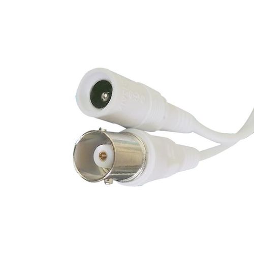 5pcs Cctv 5-Core Video Cable With Dc Input Bnc Output For Surveillance Camera3pin 1.5mm Or 1.25mm 2pin 2.0mm