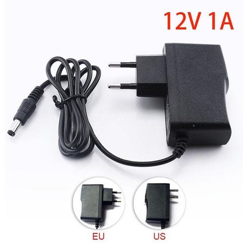 12v 1a 1000ma 100-240v Ac To Dc Power Adapter Supply Charger Charging Adapter For Cctv Camera Led Strip /eu/au Plug Q1