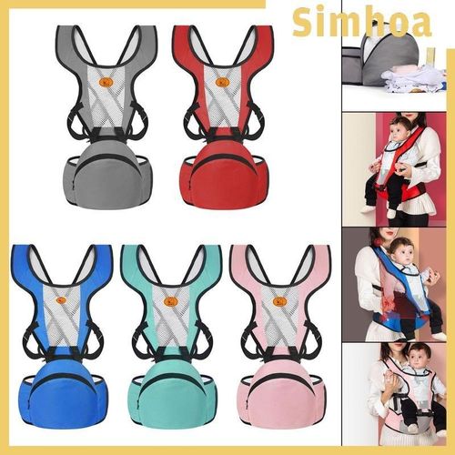 SIMHOA Baby Shoulder Carrier Ergonomic Baby Front Inward and Back Carry