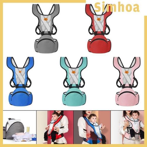SIMHOA Baby Shoulder Carrier Ergonomic Baby Front Inward and Back Carry