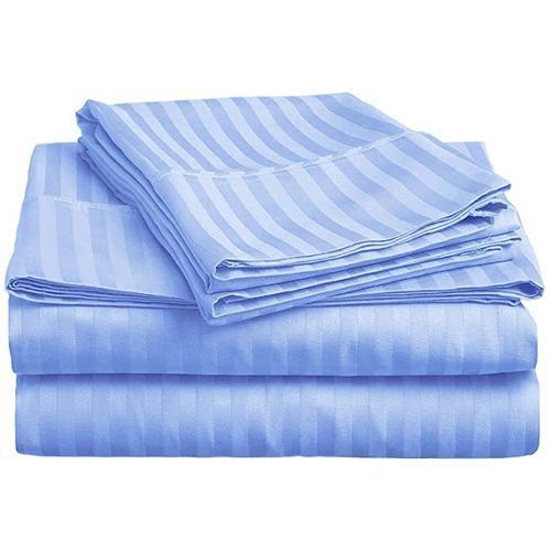 Stripe Satin Cotton Bedsheets