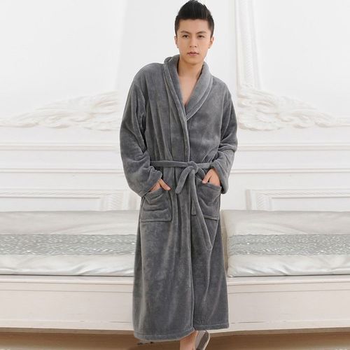 Unisex Bathrobe - Grey