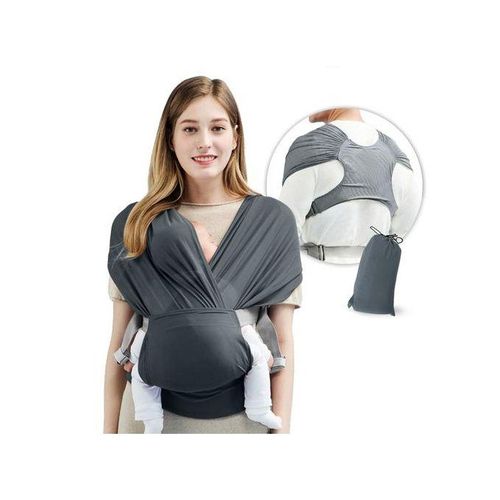 Baby Wrap Carrier Breathable Infant Sling For Babies Girl And Boy Adjustable Baby Bags Baby Carriers Wraps Baby Sling Wrap Gray