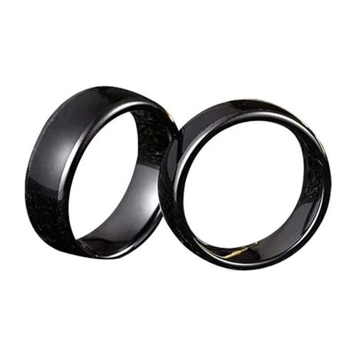 1pcs Black Ceramics Smart Finger Rewrite Ring T5577 Or Uid Chip 125khz Or 13.56mhz Cuid 13.56mhz-17mm