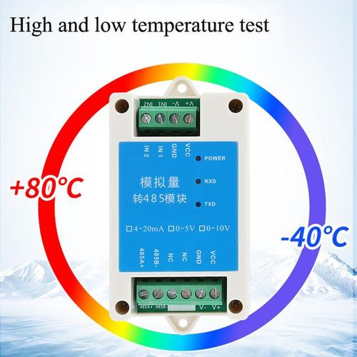 Analog Quantity Acquisition Module Modbus Voltage And Current Data Collected Input 4-20ma To Rs485 Watchdog