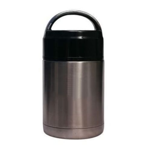 800ml Vacuum Insulated Thermo Food Flask,Lunch Box Storage Warmer-Silver