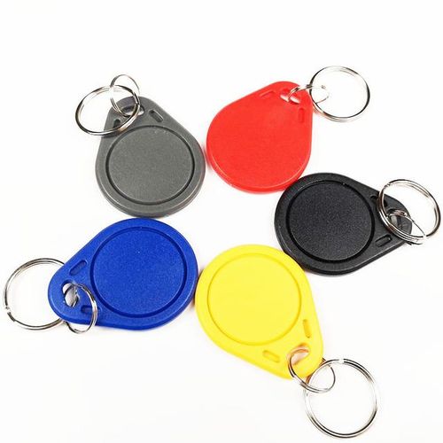 10pcs Keytags Mifare 13.56mhz 14443a M1 S50 Small Smart Ic Key Ring Tag Keyfob Token Nfc Access Control Keycard