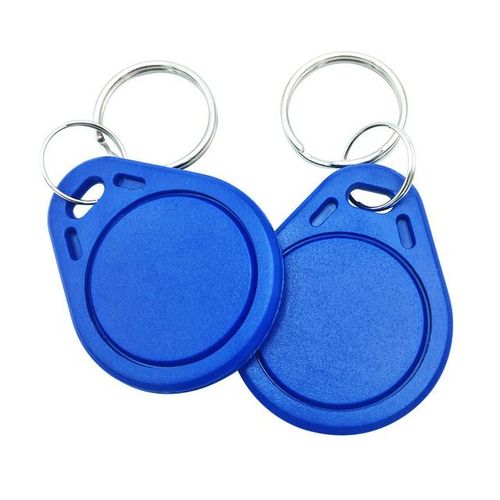 10pcs Keytags Mifare 13.56mhz 14443a M1 S50 Small Smart Ic Key Ring Tag Keyfob Token Nfc Access Control Keycard