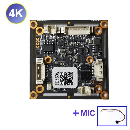 Camera Board 4k 8mp Audio Over Coaxial Tvi Ahd Cvi Analog Board Ir Cut Night Vision Cctv Security Camera Sound Full Hd