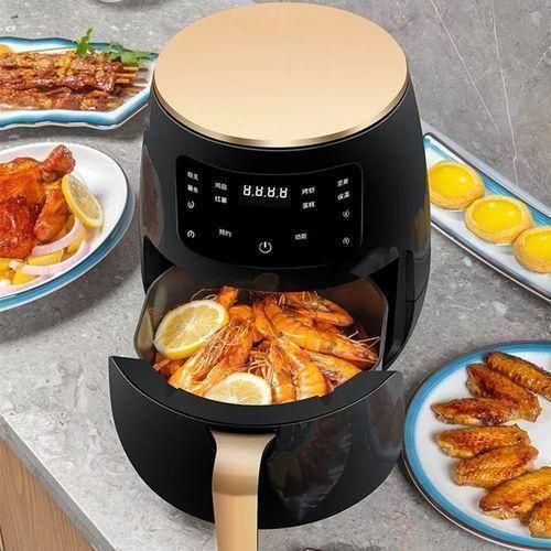 Pixel 6 Litre / 6L Free Oil Healthy Air Fryer -Black,