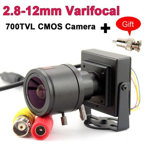 700tvl Varifocal Lens Mini Camera 700tvl Adjustable Lensrca Adapter For Security Surveillance Cctv Camera Car Overtaking