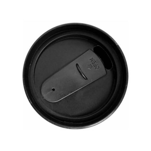 Stainless Steel Travel Car Mug with Handle - Silver