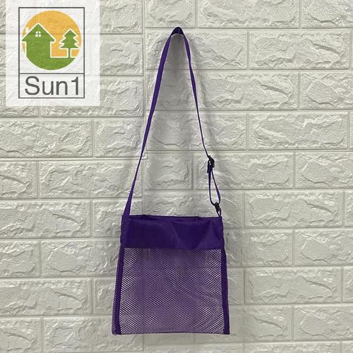 Sun1 Children Sand Away Protable Mesh Bag Kids Toys Storage Bags Swimming Large
