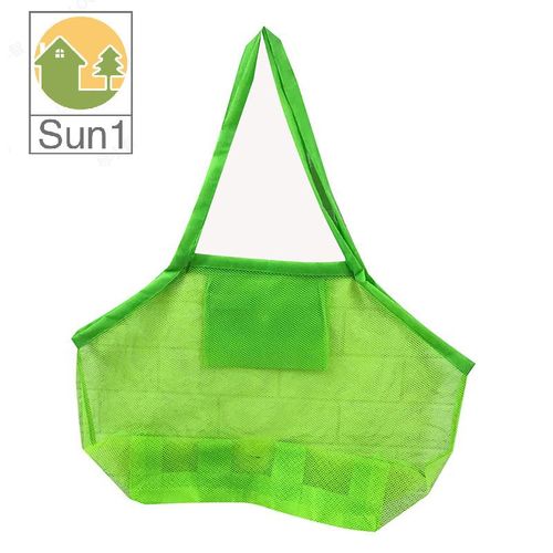 Sun1 Children Sand Away Protable Mesh Bag Kids Toys Storage Bags Swimming Large