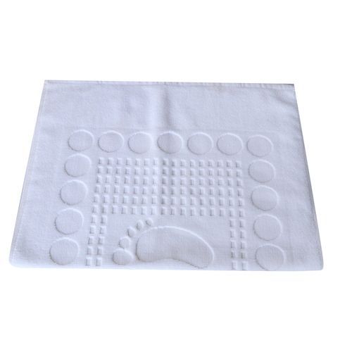 Superfold Bathroom floor mat -white