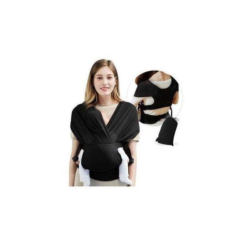 Baby Wrap Carrier Breathable Infant Sling For Babies Girl And Boy Adjustable Baby Bags Baby Carriers Wraps Baby Sling Wrap Black