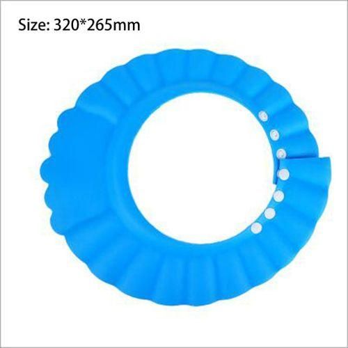 OR Shampoo Protective Cap For Baby Wash Hair Shield Children Bathing Shower Hat Blue