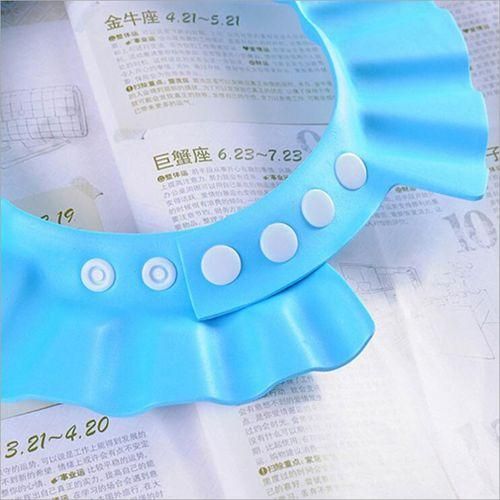 OR Shampoo Protective Cap For Baby Wash Hair Shield Children Bathing Shower Hat Blue