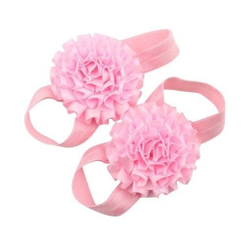Pink Child Folded Ribbon Belt