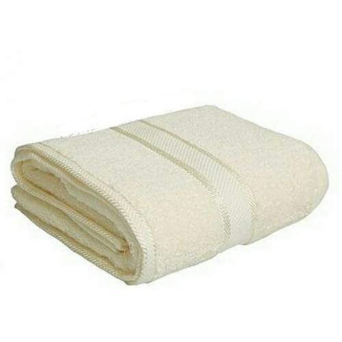 Cotton Bath Towel, Large - Cream