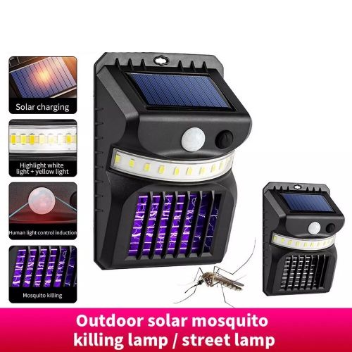1 Pcs 2 In 1 IP65 Waterproof Mosquito Repellent Garden Wall Light With Motion Sensor