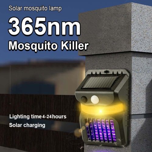 1 Pcs 2 In 1 IP65 Waterproof Mosquito Repellent Garden Wall Light With Motion Sensor