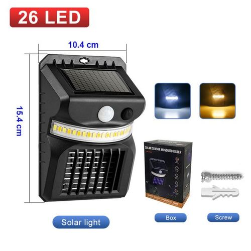 1 Pcs 2 In 1 IP65 Waterproof Mosquito Repellent Garden Wall Light With Motion Sensor