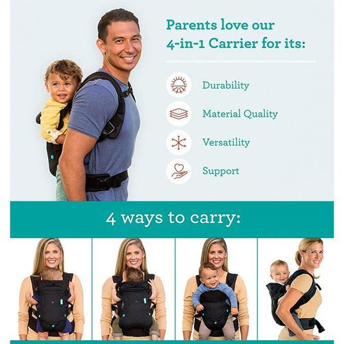 New Non-slip Ergonomic 4 In 1 Baby Carrier Infant Baby Hipseat Carrier Front Facing Kangaroo Baby Wrap