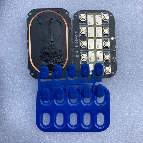 1pcs Multiple10 In 1 Keyfob 125khz Em Writable T5577 Ic 13.56mhz M1k S50 Uid Changeable Cuidbutton Keychain Tag