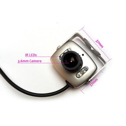 940nm Night Vision Camera 600tvl Mini Cvbs Super Color Security Camera Video Audio Indoor Surveillance Cameras