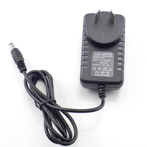 5.5mmx2.5mm Dc Plug Ac To Dc Power Supply Adapter 12v 2a 100-240v Charger Adapter For Cctv Led Strip Lamp Eu Au Uk Plug