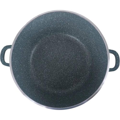 Life Smile 3 Pieces Of Non Stick Serving Saucepans Cookware-Multicolor