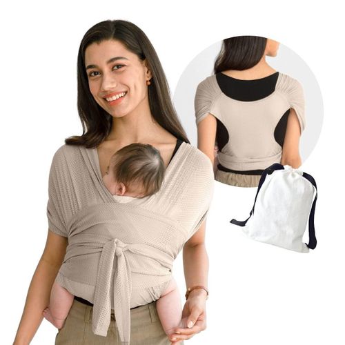 Multi-Functional Baby Carrier Front Carry Sling For Newborns And Infants Perfect For  Outings (beigo)
