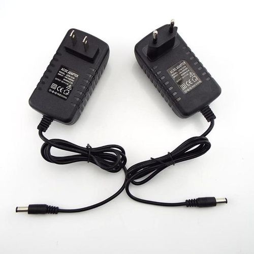 Adapter Power Supply Ac To Dc 12v 3a Eu Plug Charging Port Converter Charger 5.5mmx2.5mm 3000ma For Led Strip Lamp