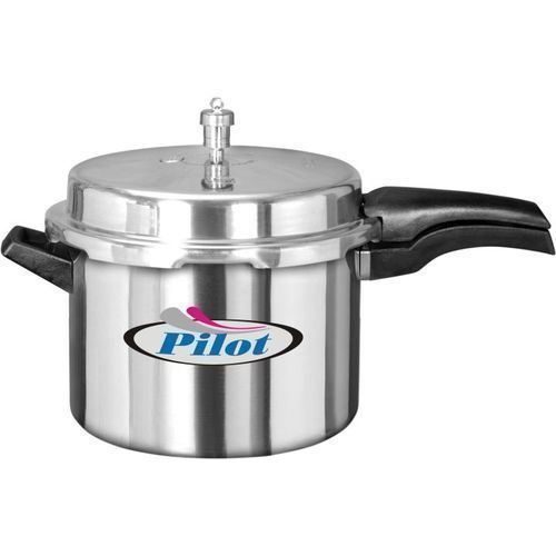 Pilot 7.5L Pressure Cooker Saucepan - Silver.
