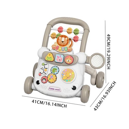 Baby Push Walking Toy Child Activity Center  Gray