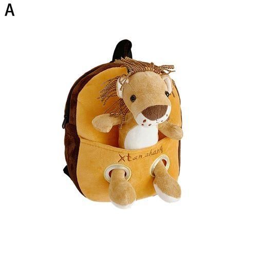 Kids Backpack with Plush Doll Kids Cute Animal Plush School Backpack