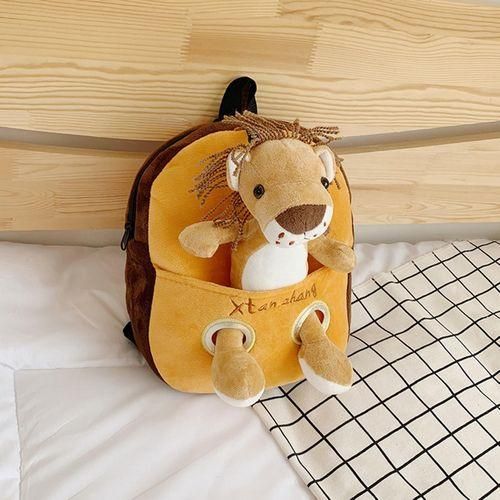 Kids Backpack with Plush Doll Kids Cute Animal Plush School Backpack
