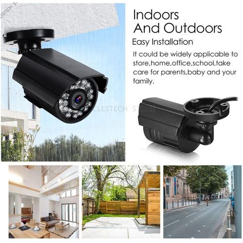 4in1 Xvi Control Ahd Mini Cctv Camera 1080p 720p All Full 2.0mp Digital Ir Night Vision Outdoor Waterproof Ip66 Bracket