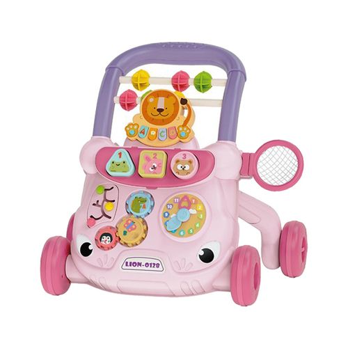 Baby Push Walking Play Panel For 6-12 Months Boys And Red