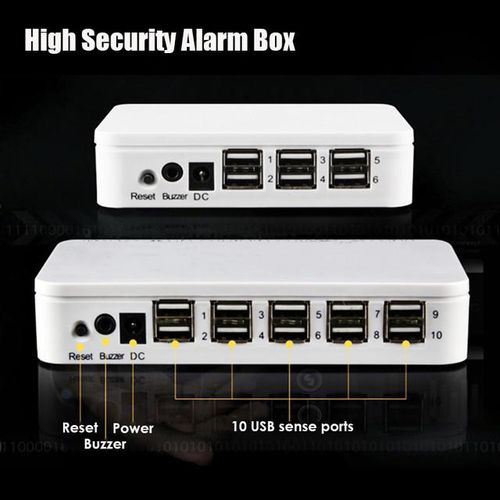 2 3 6 8 10 Port Mobile Phone Anti-Theft Alarm System Host Components Multi Port Computer Anti-Theft Device Host