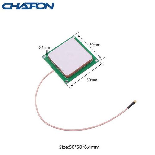 Chafon Cf-Ra4040 Ceramic Antenna Uhf 40*40mm 3dbi Mmcx Male Connector Used For Car Access Control
