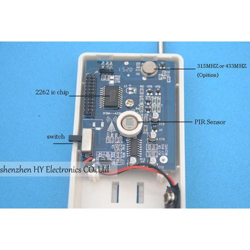 1pcs 433mhz Or 315mhz Wireless Motion Sensor For Gsm/pstn Auto Dial Home Alarm System