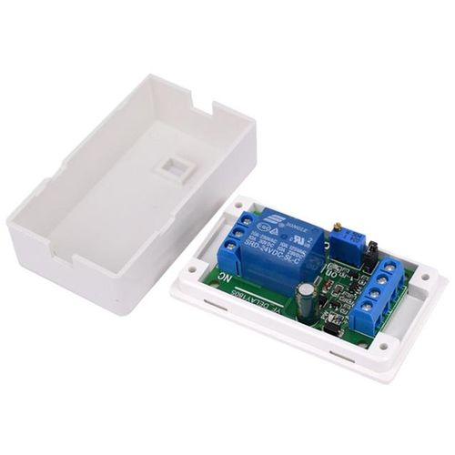 Dc 12v/24v Power-On Trigger Relay Module 0-30 Seconds Adjustable Delay Timer Switch