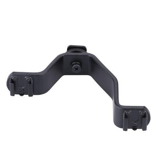 Triple Hot Shoe V Mount Bracket For Video Lights Microphones