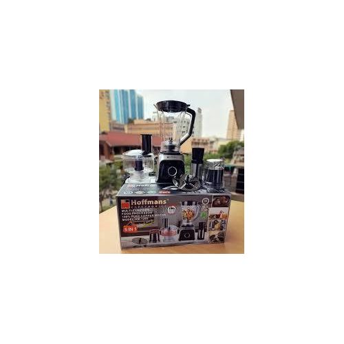 Hoffmans 5 In 1 Multifunction Blender/Food Processor 1.8L - Black