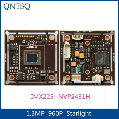 960p 1.3mp 1/3" Imx225nvp2431h Cmos Board Starlight High-Definition Ahd Analog Cctv Camera Module Board
